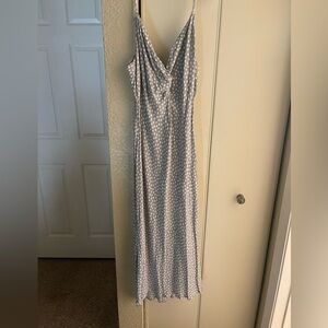 Abercrombie & Fitch Gray Polka  Dress